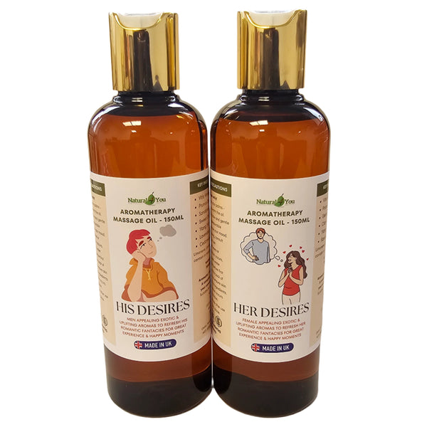 Sexual Desire Love oil for Him and Her - 150ml each