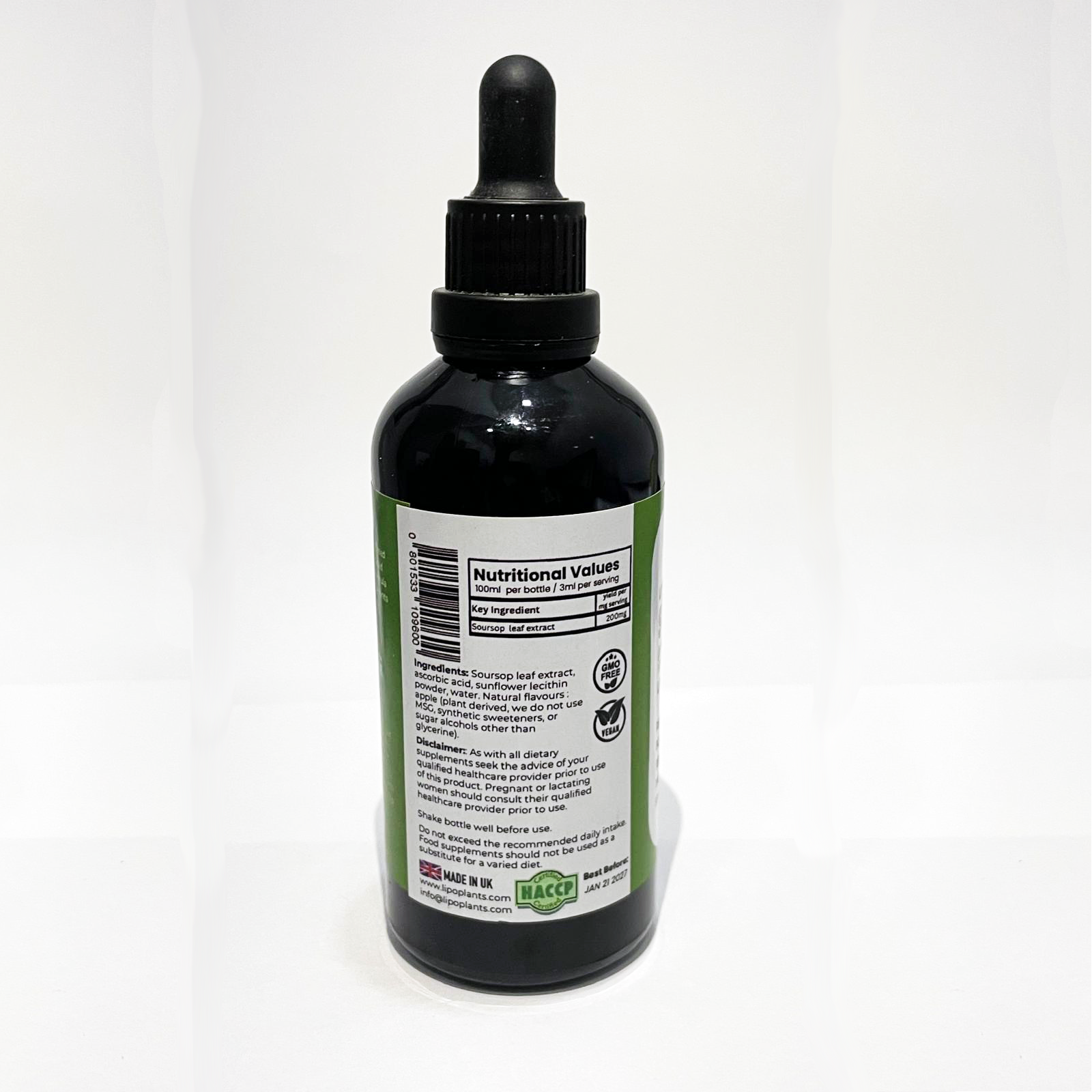 Liposomal Soursop 100ml – Annona Muricata | Wellness & Immune Support.