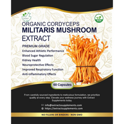 ORGANIC CORDYCEPS MILITARIS MUSHROOM EXTRACT