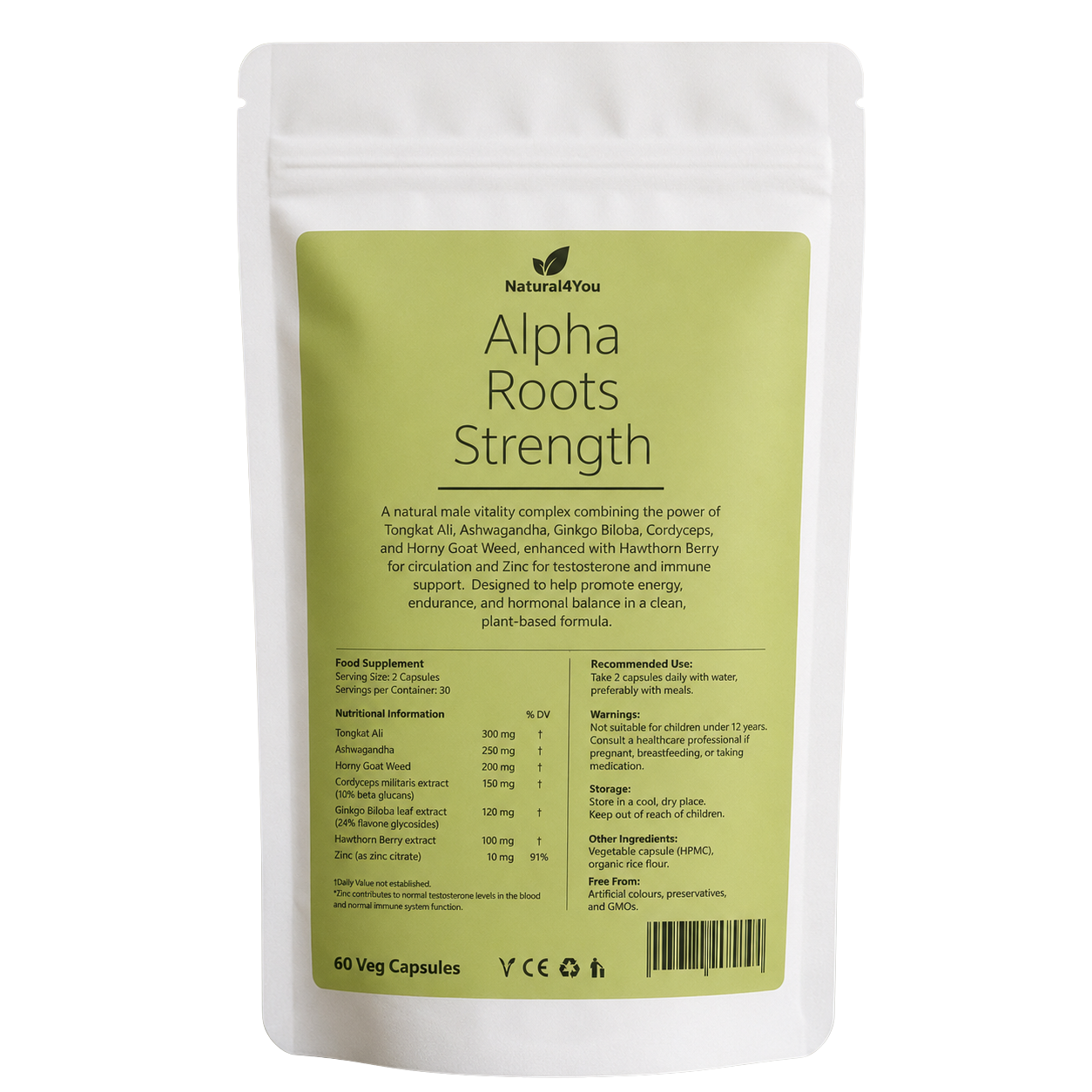 Alpha Roots Strength