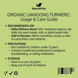 Organic Lakadong Turmeric + Black Pepper.