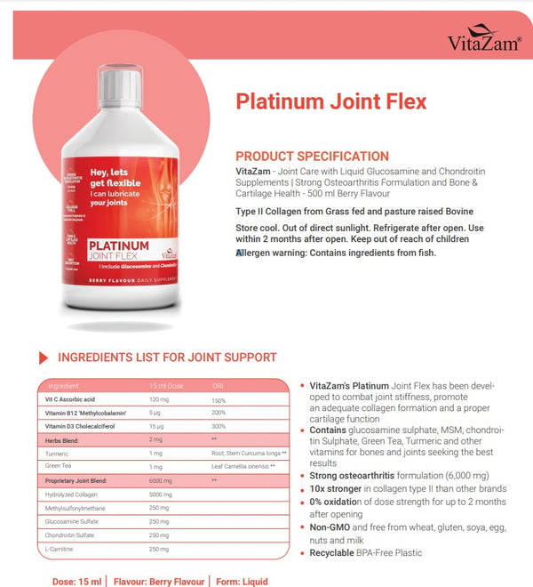 Platinum Joint Flex 500ML
